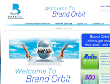 Tablet Screenshot of brandorbit.com